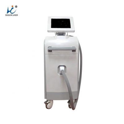 755nm 808nm 1064nm/Three wavength diode laser hair removal machine for  aesthetic & medical laser systems in South Korea