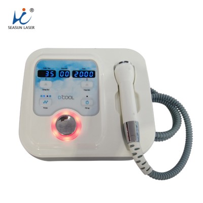 Home use Salon use DCool Skin Cooling Facial Mesotherapy Machine with Heating Cooling and Electroporation